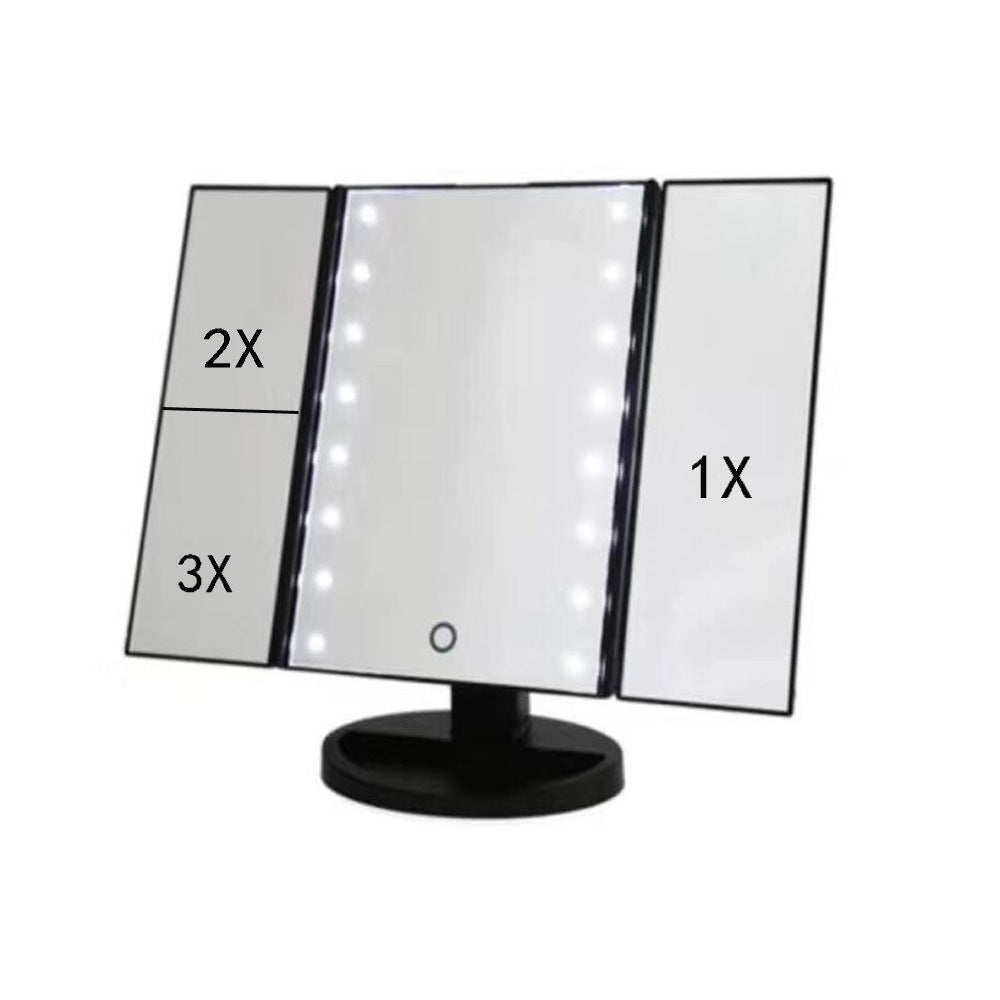 3 Sided Foldable Mirror