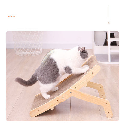 Adjustable Wooden Cat Scratcher