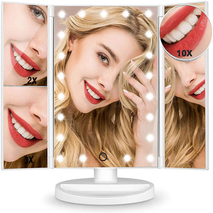 3 Sided Foldable Mirror