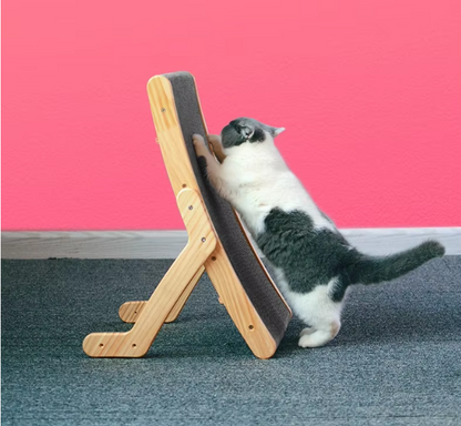 Adjustable Wooden Cat Scratcher