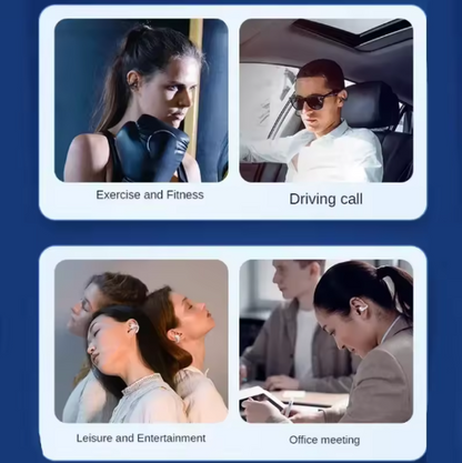 Bluetooth Clip-on Earphones