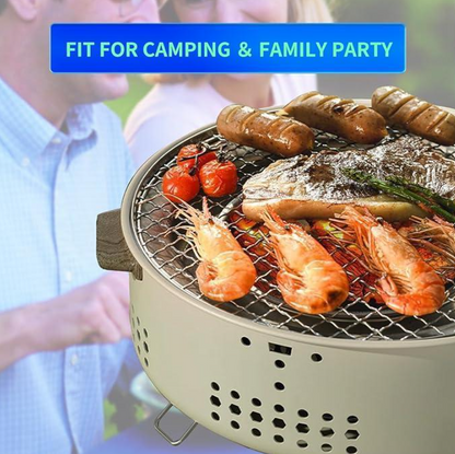 Outdoor Round Barbecue Grill