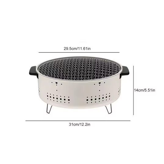 Outdoor Round Barbecue Grill